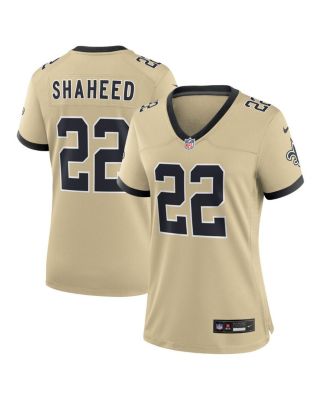 Nike - Women's Rashid Shaheed Gold New Orleans Saints Alternate Game Player Jersey