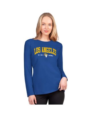 G-III 4Her by Carl Banks - Women's Royal Los Angeles Rams Best Play Long Sleeve T-shirt