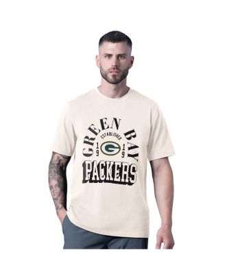 Men's White Green Bay Packers Whiteout Vintage T-Shirt