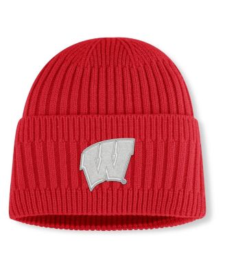 Fanatics - Men's Red Wisconsin Badgers Revery Cuffed Knit Hat