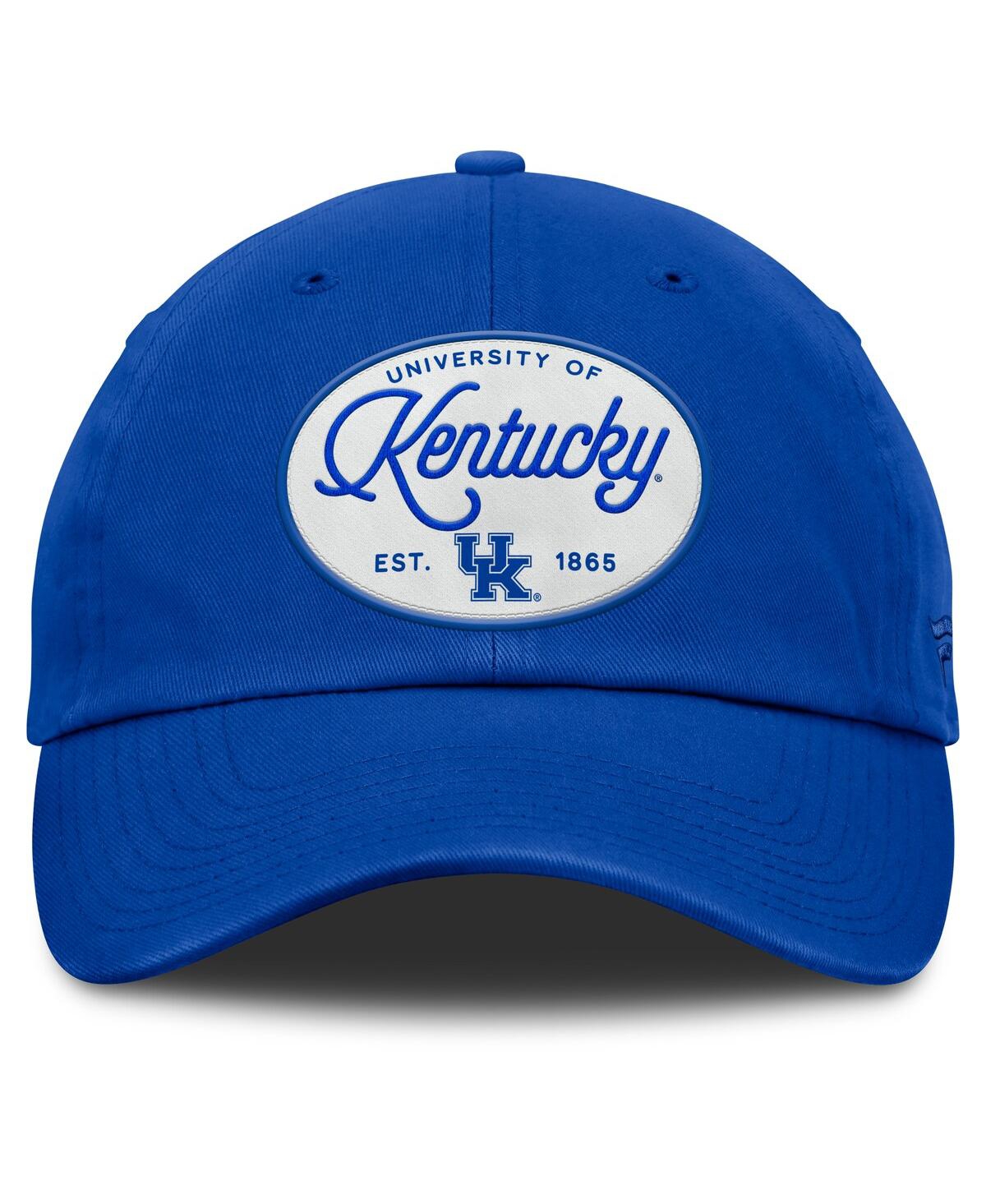 Fanatics Women's Royal Kentucky Wildcats Candid Adjustable Hat In Blue