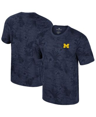 Colosseum - Big Boys and Girls&nbsp;Navy Michigan Wolverines Fern T-Shirt