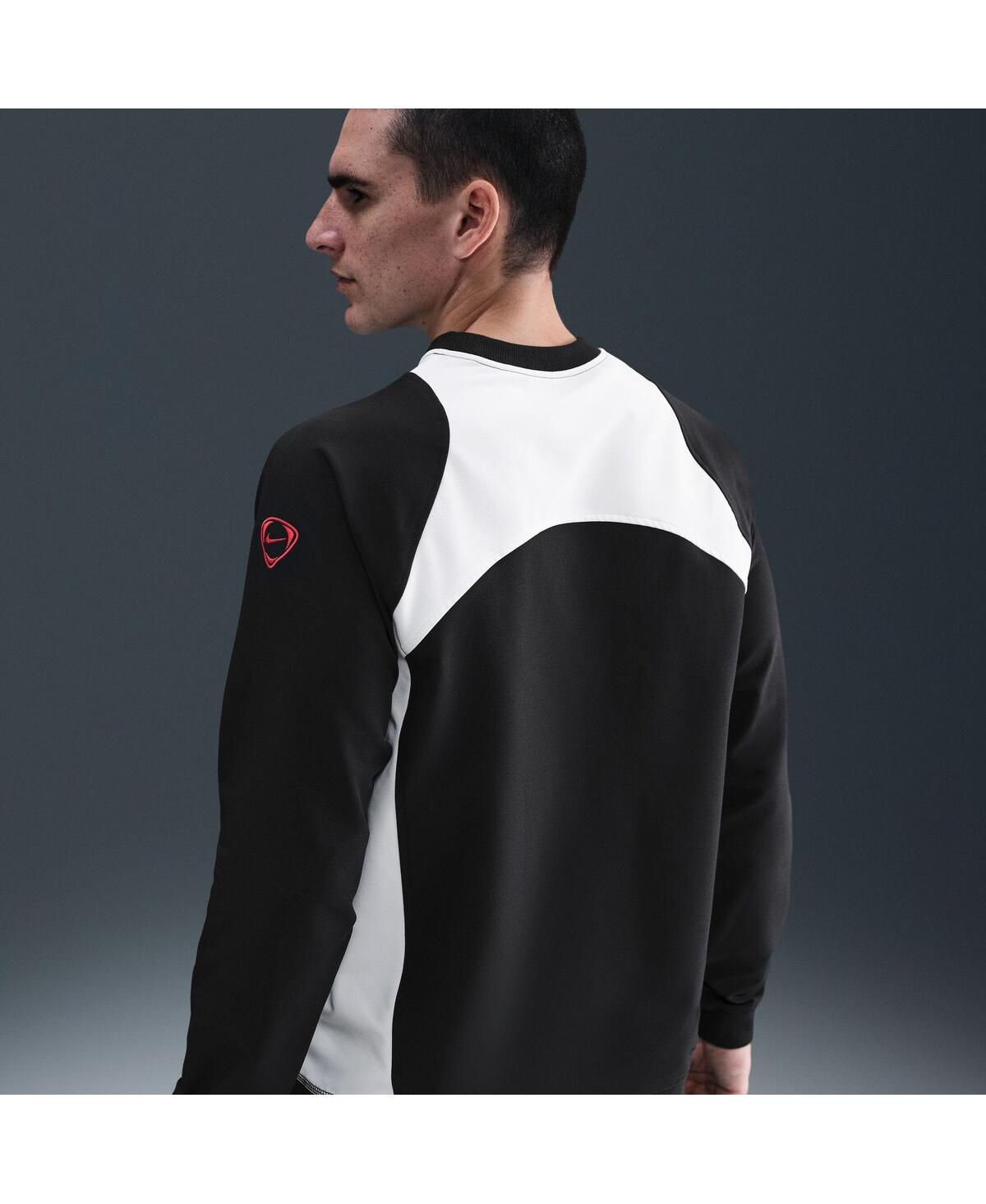 Nike Paris Saint-germain Third  Men's Total 90 Soccer Crew-neck Top In Black