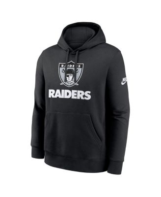 Men's Black Las Vegas Raiders Best Season Rewind Club Pullover Hoodie