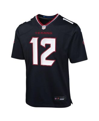 Big Boys and Girls Nico Collins Navy Houston Texans Team Game Jersey