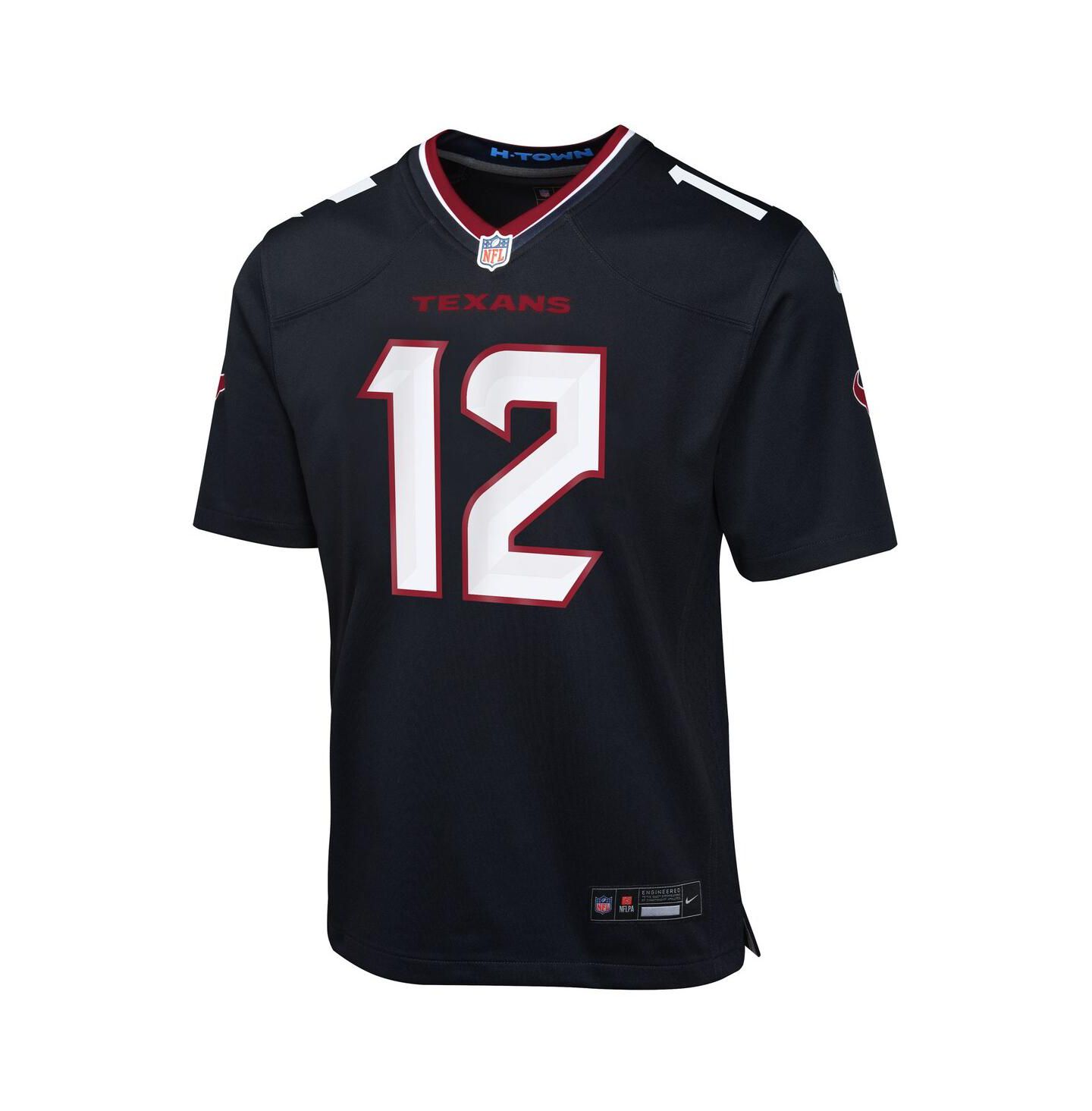 Детское джерси Nike Nico Collins Houston Texans Team Game, Navy — фото 3