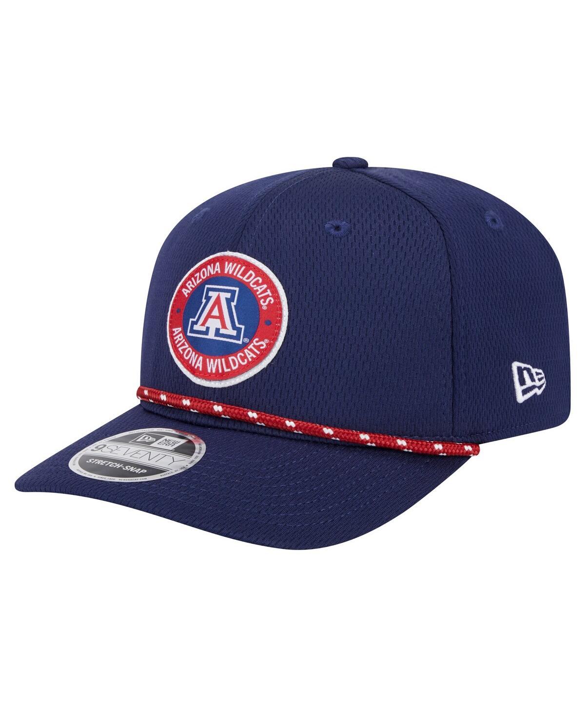 New Era Men's Navy Arizona Wildcats Coolera 9seventy Rope Stretch-snap Hat In Blue