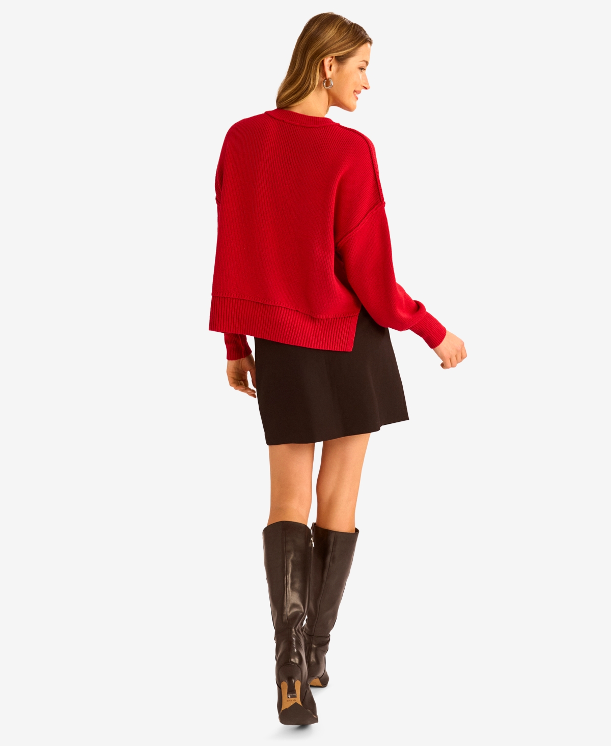 1.state Women's Welt Pocket Mini Skirt In Black