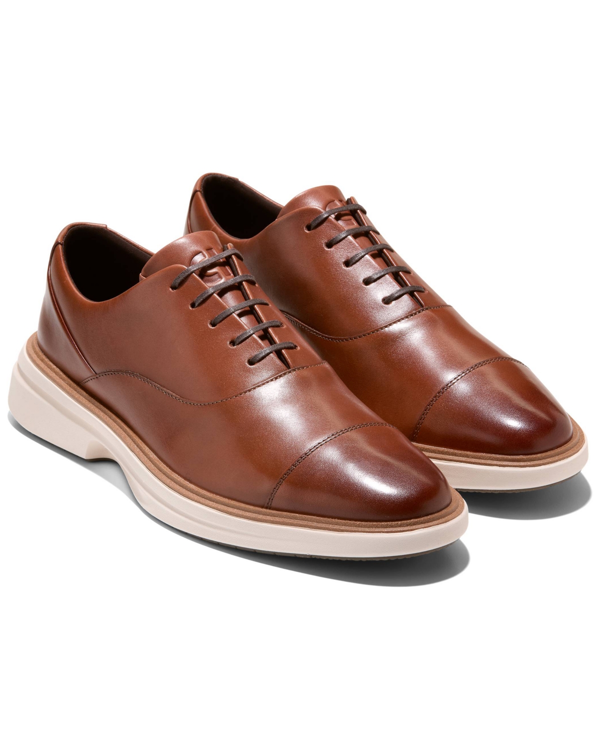 Cole Haan Men's Riginalgrand Cityspectre Cap Toe Oxfords In Brown