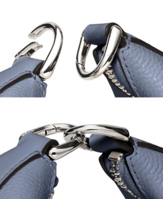 Duo Small Pebbled Leather Crossbody Bag