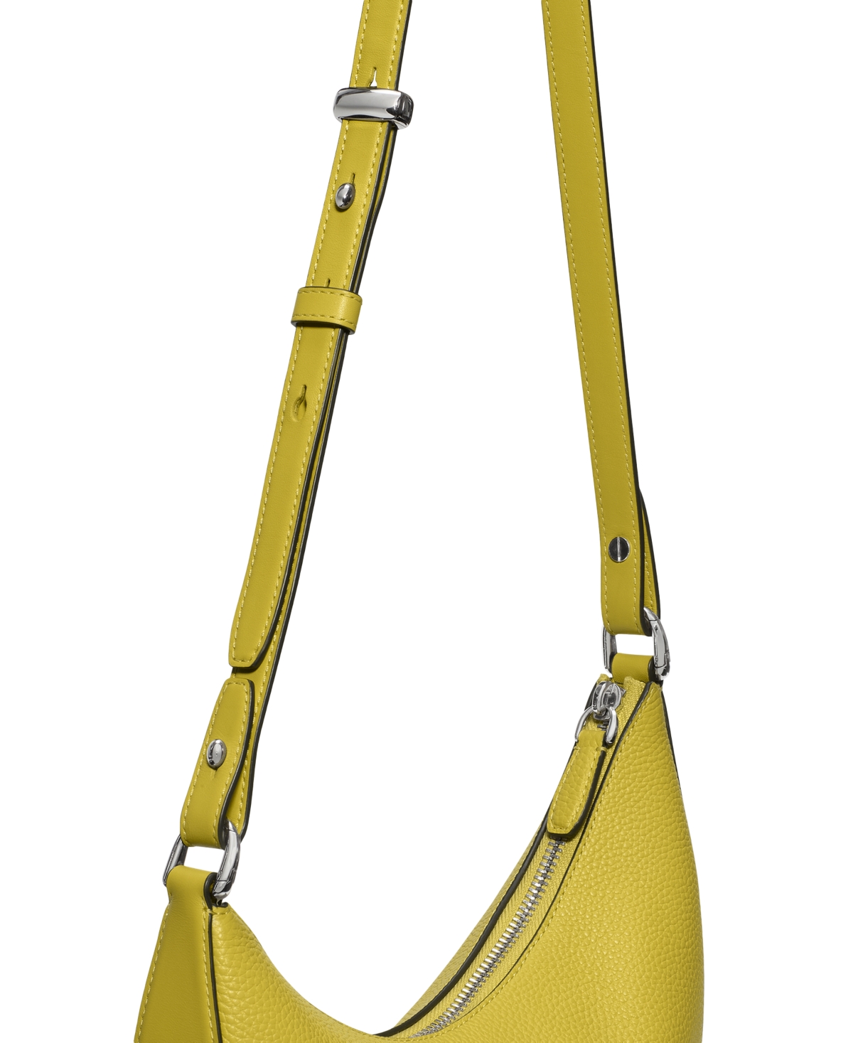Kate Spade Duo Pebbled Small Crossbody Bag In Green