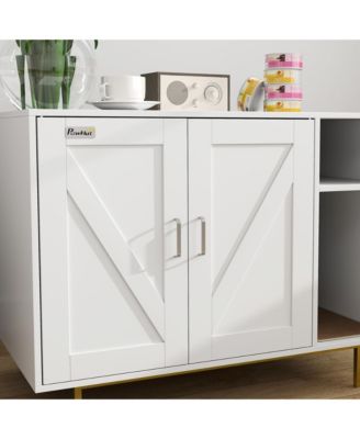 Cat Litter Box Enclosure with Scratching Pad, Storage,