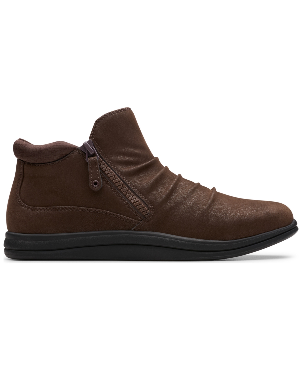Clarks Cloudsteppers Women's Breeze Path Wedge Booties In Brown