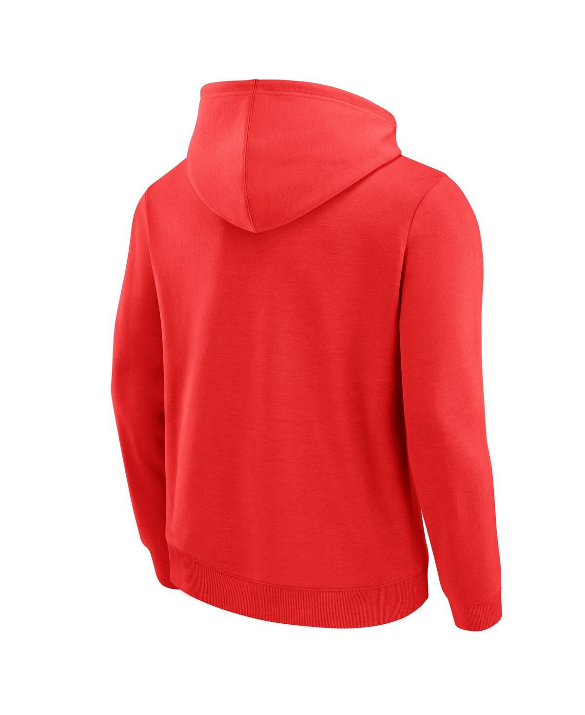 Fanatics Darius Rucker Collection By  Men's Red Georgia Bulldogs Faded Hoodie In Red