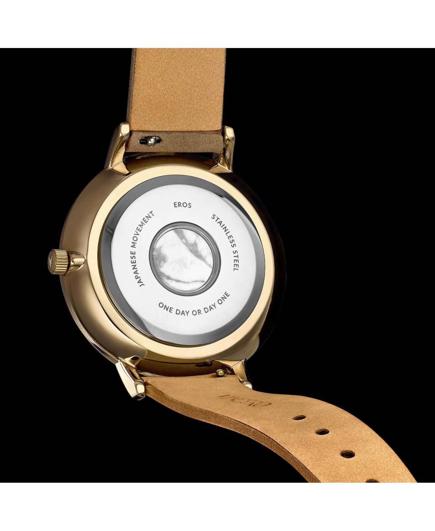 Женские часы Vincero Eros Watch Stainless Steel with Mineral Crystal Glass, цвет: Золотой атласный — фото 6