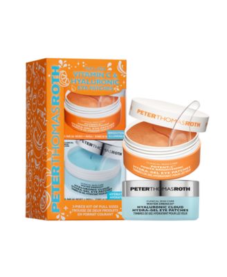 Full-Size Vitamin C & Hyaluronic Eye Patches 2-Piece Kit
