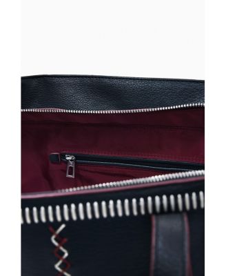 Women's Large shopper bag with stitching