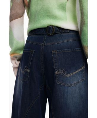 Women's Long Balloon Jeans