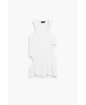 Women's Cut-out sleeveless T-shirt