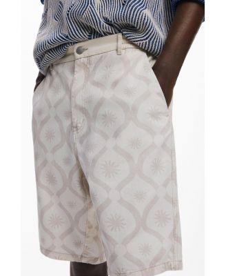 Men's Bermuda with sun borders