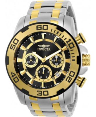 Men's 22322 Pro Diver Quartz Chronograph Black Dial Watch