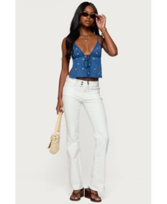 Women's Mattea Low Rise Flared Jeans