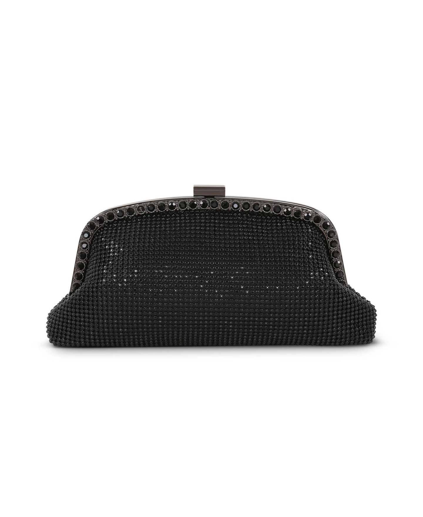 Женская сумка Jewel Badgley Mischka Brielle Moody Crystal Pouch with Crystal Frame — фото 1