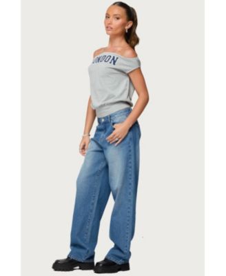 Women's Rorie Mid Rise Straight Leg Jeans