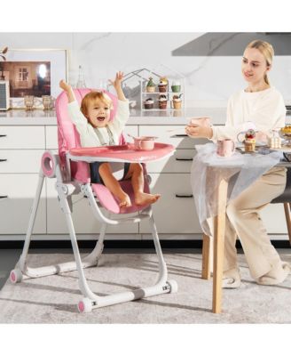 Baby High Chair Foldable Feeding Chair
