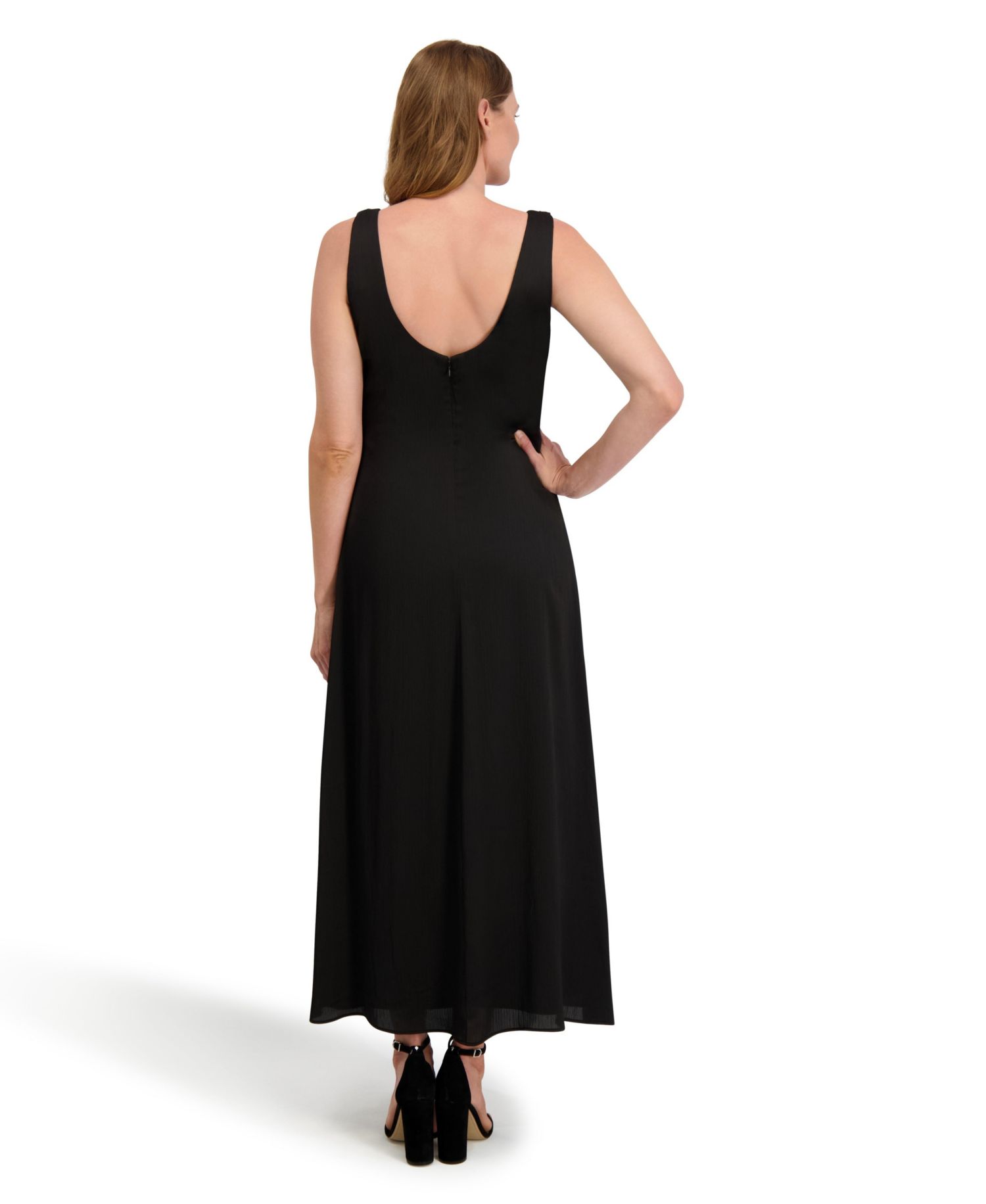 Women's Roxanne Sleeveless Low Cowl Dress