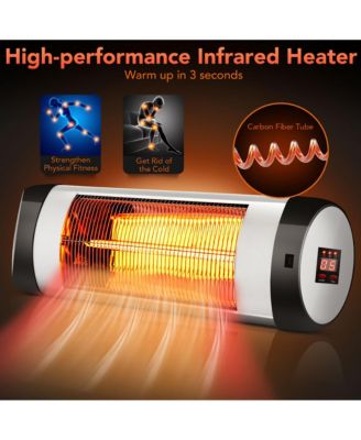 Patio Electric Heater Wall-Mounted Infrared Heater