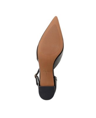 BIONDY Women's Mid-Height Block Heel Pumps
