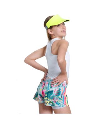 Girls Mia Tennis Tank Top with Bra