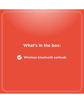 Live Sound Bluetooth Earbuds, 8H Playtime, Enhanced Bass, Black 3304397