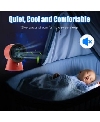 1500W Portable Space Heater Electric Desktop Heating Fan PTC Ceramic.