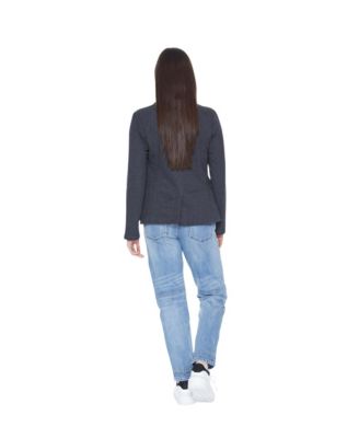 Women's Helen Removable Denim Insert Knit Blazer