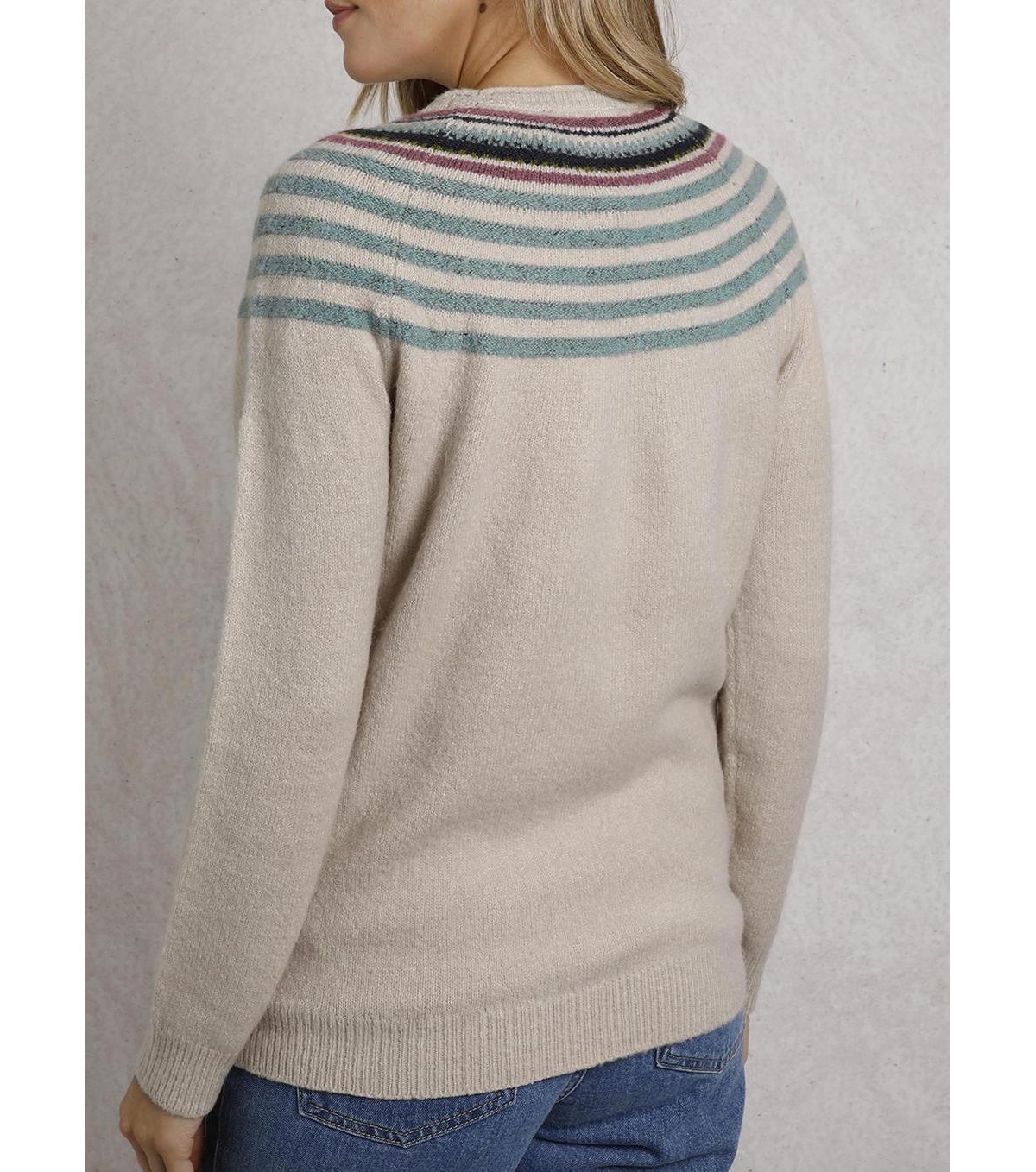 Weird Fish Women's Sinatra Patterned Knit Jumper