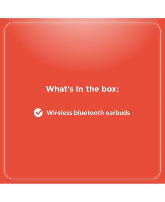 Live Sound Wireless Earbuds, Bluetooth 5.3, Enhanced Bass, 8H Playtime, 3304398