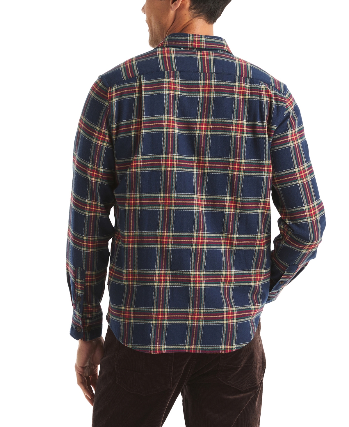 Nautica Mens Plaid Shirt In Multi