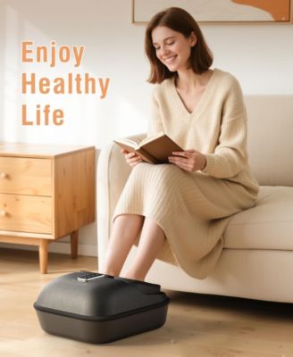 6D Shiatsu Deep Kneading Electric Foot Massage Machine with Heat and Air Compression