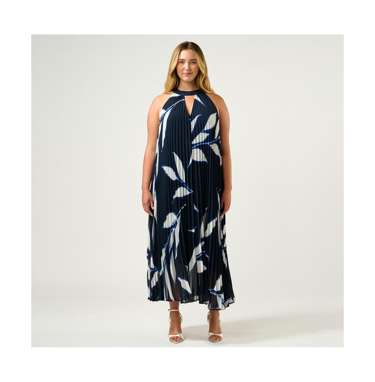 Estelle Breezy Pleated Dress