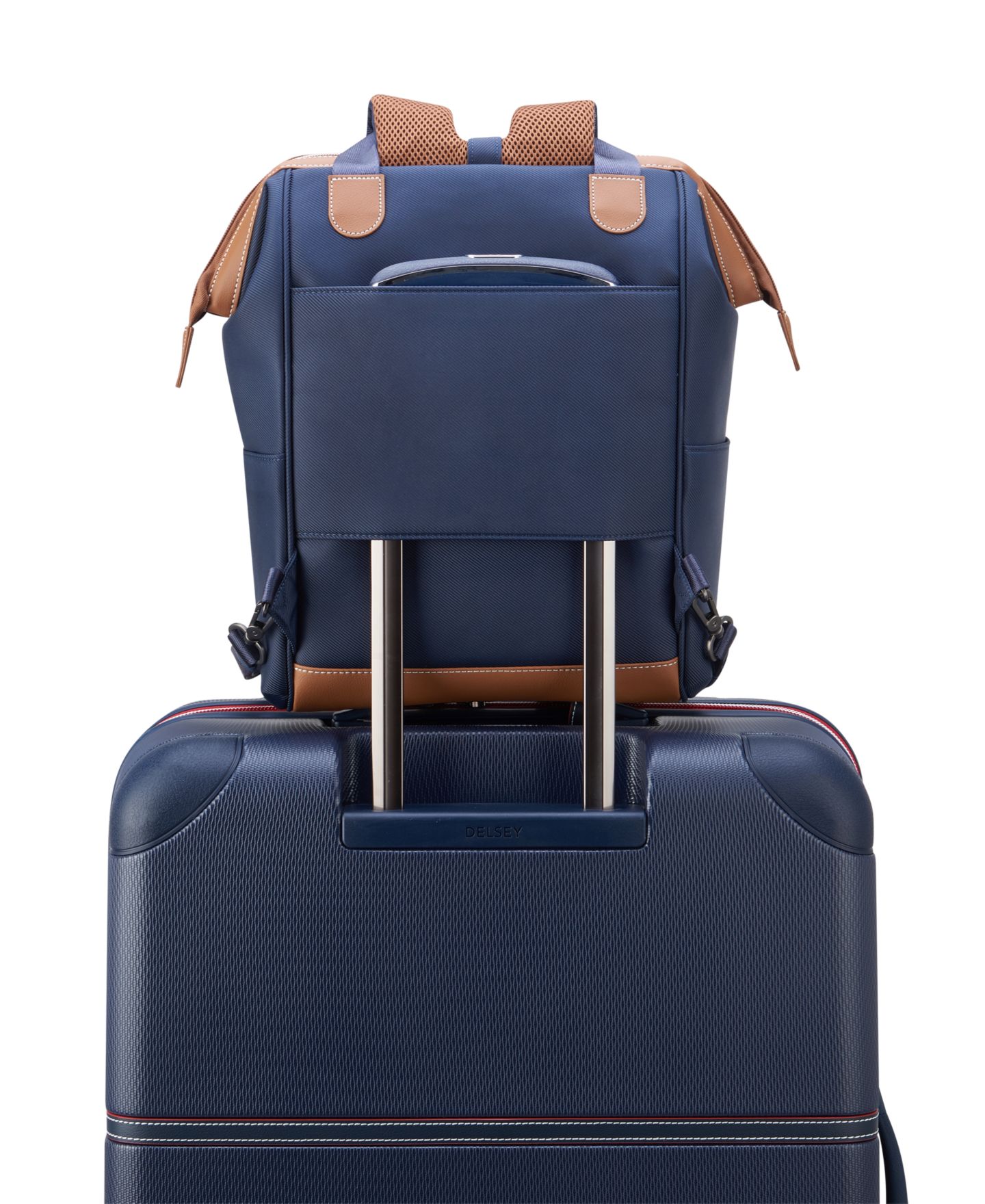 Сумка Delsey Paris Chatelet Air 2.0 15" Totepack, цвет: Тёмно-синий — фото 4