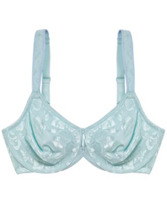 Women's Awareness Full Figure Seamless Underwire Bra 85567, Up To I Cup