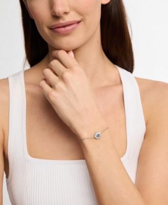 Sterling Silver Logo Slider Bracelet