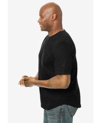 Big & Tall Silver Cooling Pocket Crewneck