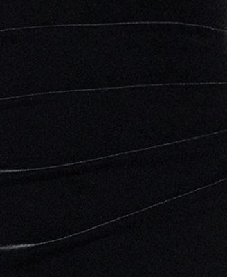 Women's Velvet Off The Shoulder Ruched Waist Long Dress