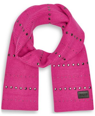 Women's 2-Piece Studded Beanie and Scarf Set