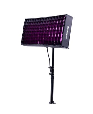 F21c 2x1' 100W RGBWW Flexible LED Mat Fixture, Gold-Mount