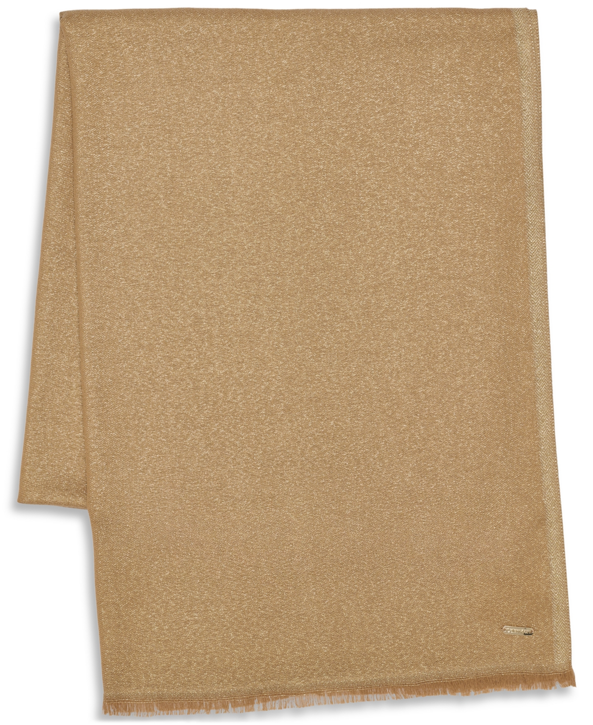 Calvin Klein Lightweight Metallic Evening Wrap