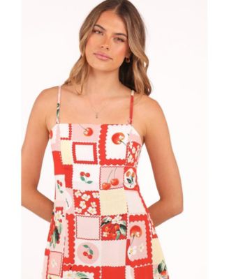 Women's Loredana Mini Dress - Cherry